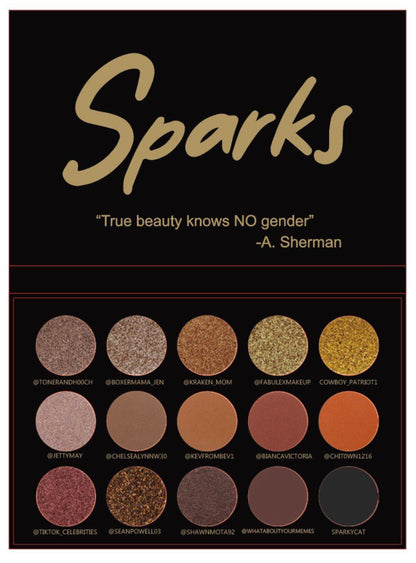 The Sparks Eye Shadow (aka The Tiktok Palette)