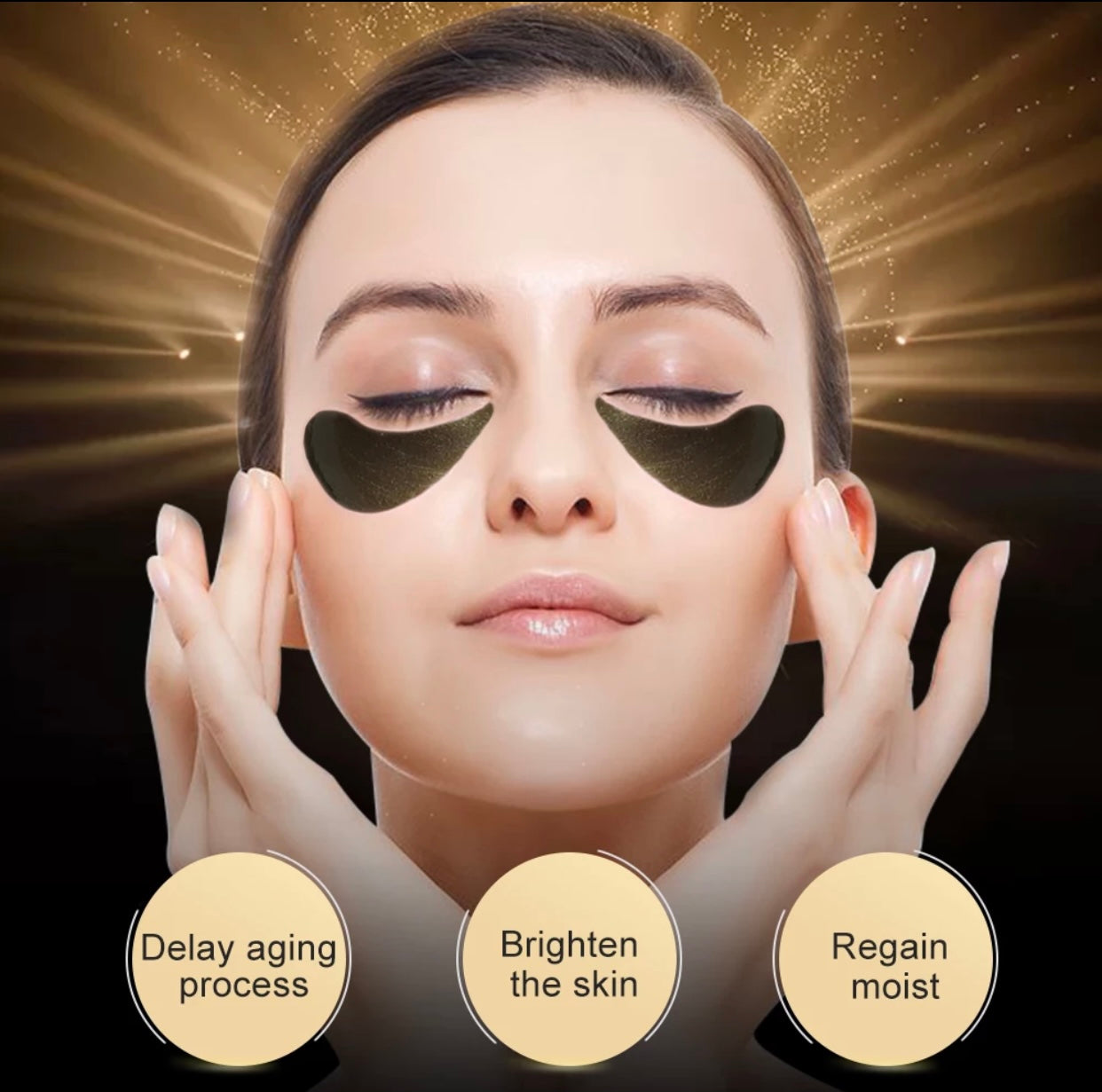 Caviar and Black Gold Eye Mask