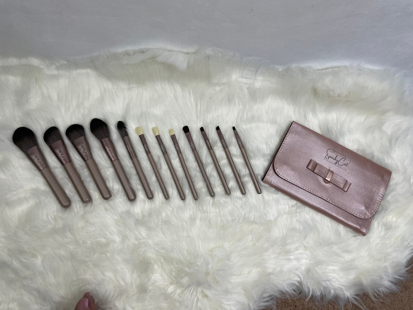 Rose Gold Brush Set